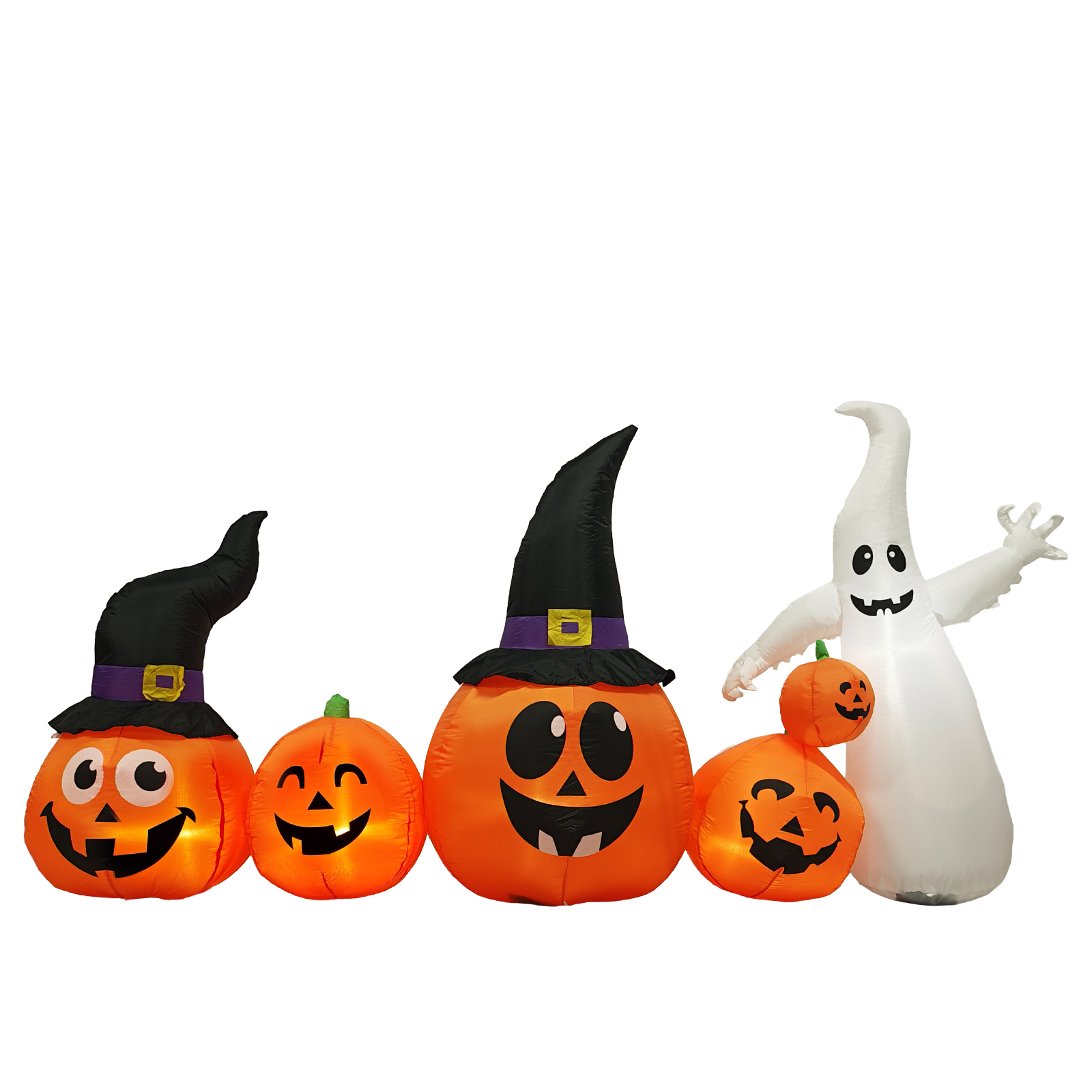 Halloween Pumpkin Decor Led - Decorações Infláveis de Halloween de 8FT,