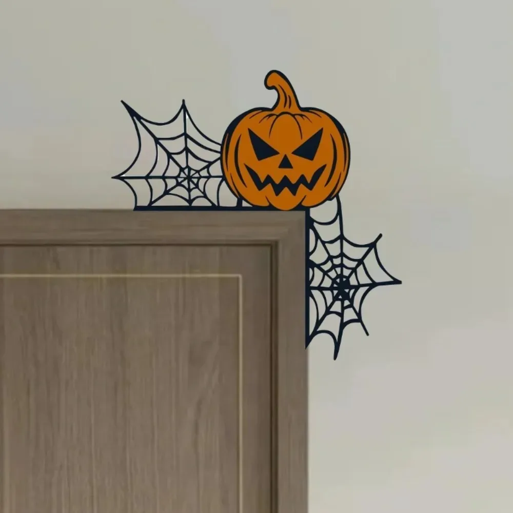 Spider Web Halloween Decoration - CIFBUY Decoração de Parede de Metal