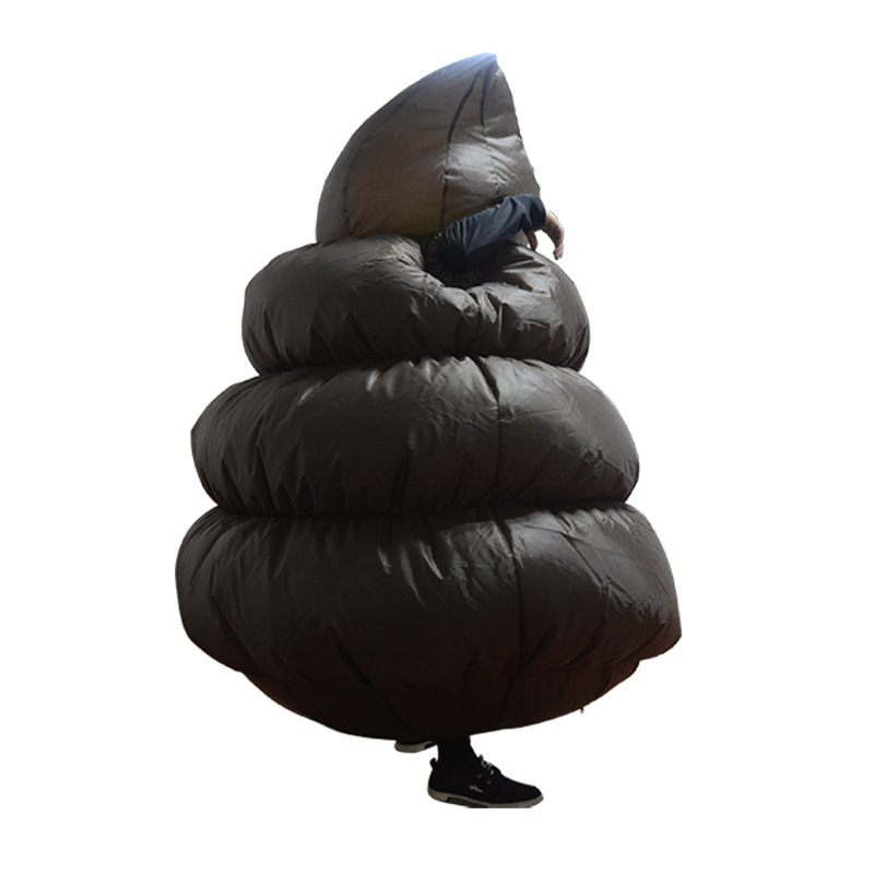 Fantasia Inflável de Cocô Engr - Halloween Costume Adult avaliação e preço