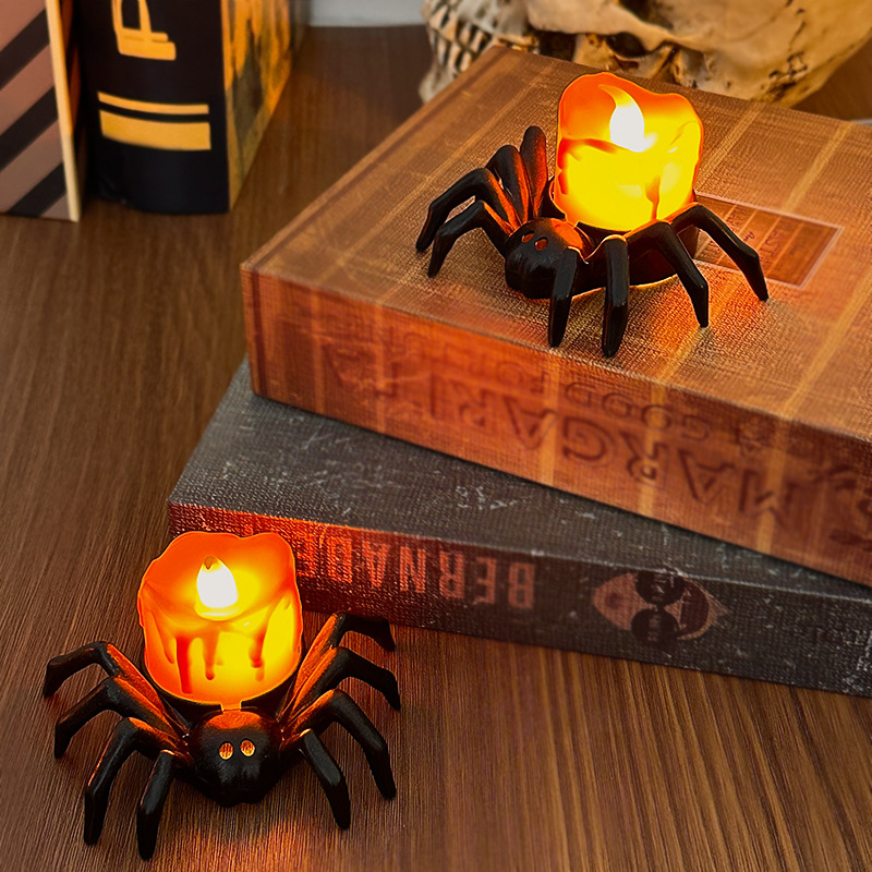 1/2 pçs led vela lâmpada de pl - Halloween Pumpkin Decor Led avaliação e preço