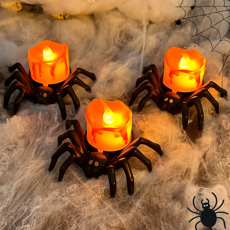 1/2 pçs led vela lâmpada de pl - Halloween Pumpkin Decor Led avaliação e preço