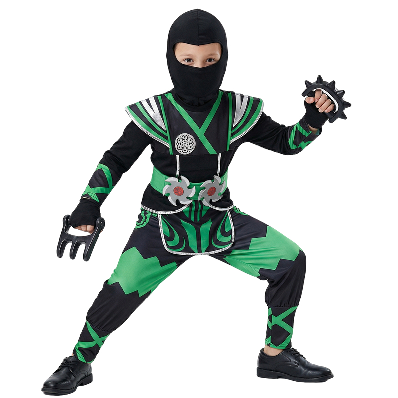 Conjunto de Fantasia de Ninja  - Halloween Costume Kids avaliação e preço