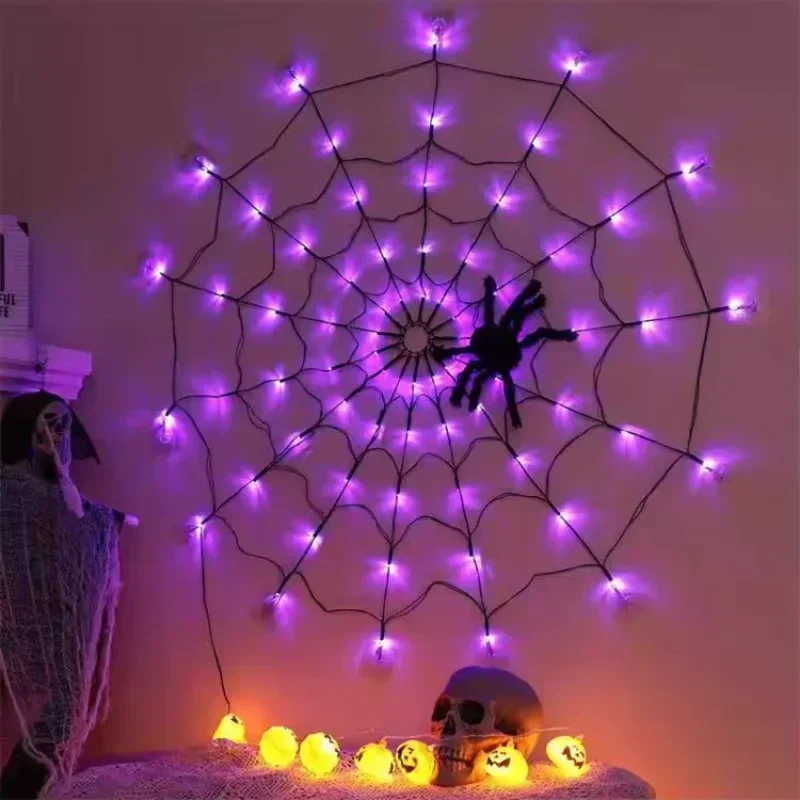 1-4PCS Luzes de Cordão LED de  - Halloween Led String Lights Orange avaliação e preço