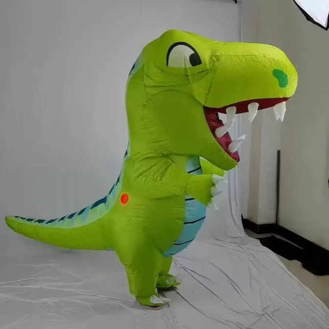 Fantasia Inflável de Dinossaur - Halloween Costume Adult avaliação e preço