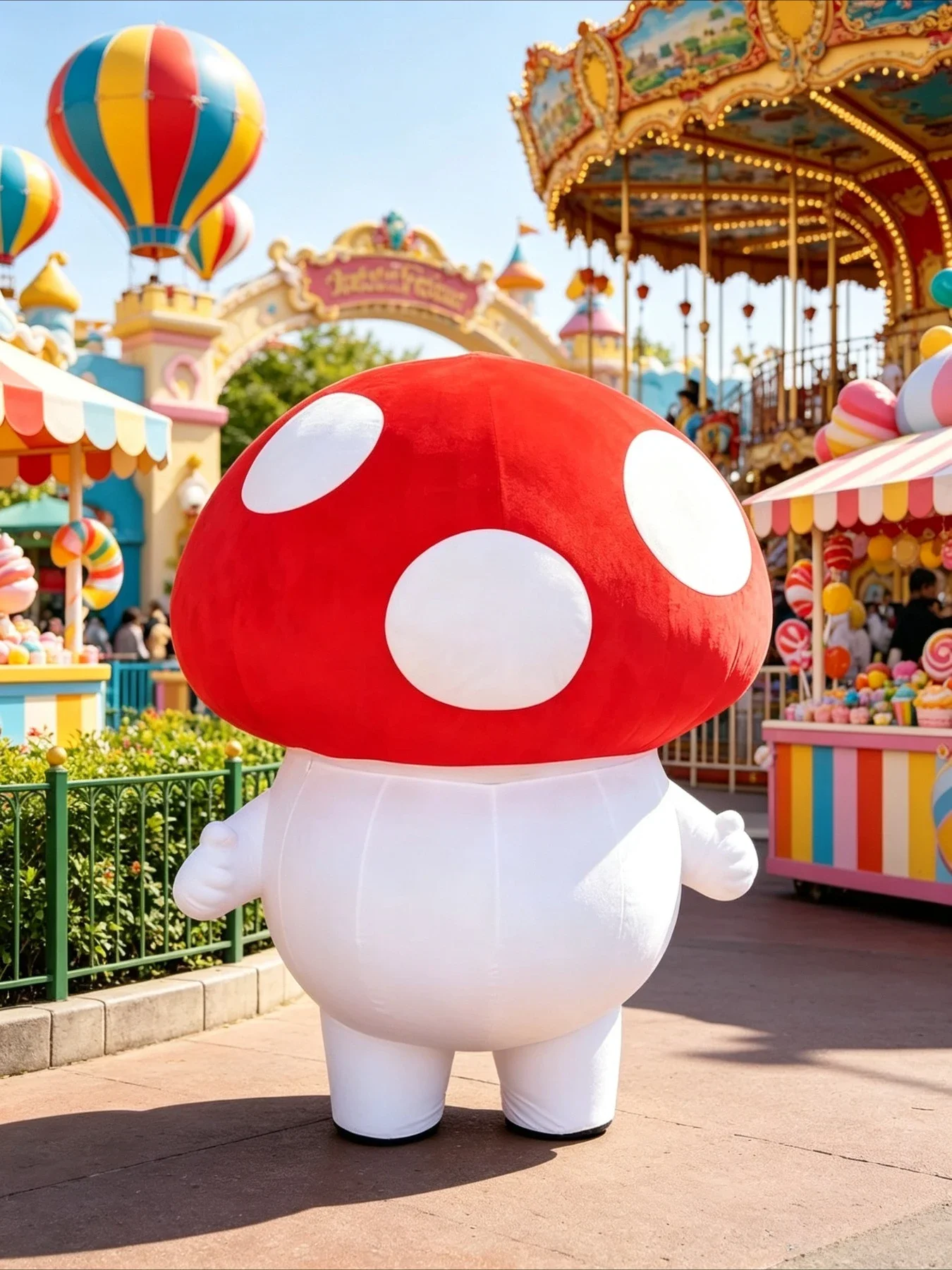 Fantasia de Mascote Inflável d - Halloween Costume Adult avaliação e preço
