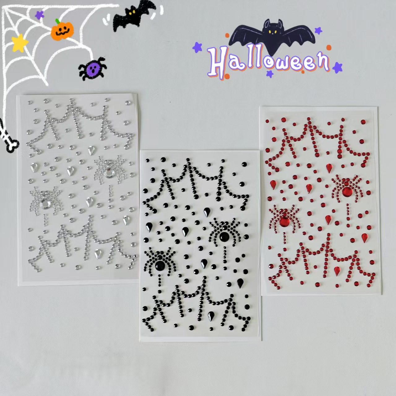 Adesivos de Halloween para Fes - Halloween Party Supplies avaliação e preço