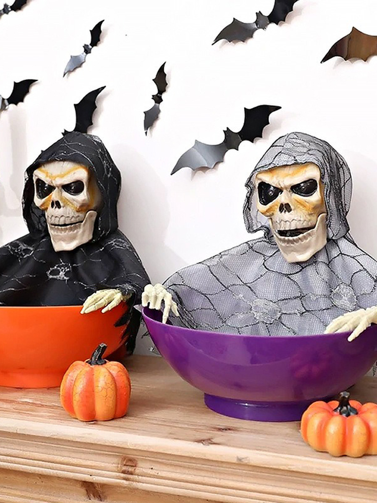 Suporte para Doces em Forma de - Halloween Skeleton Decoration avaliação e preço