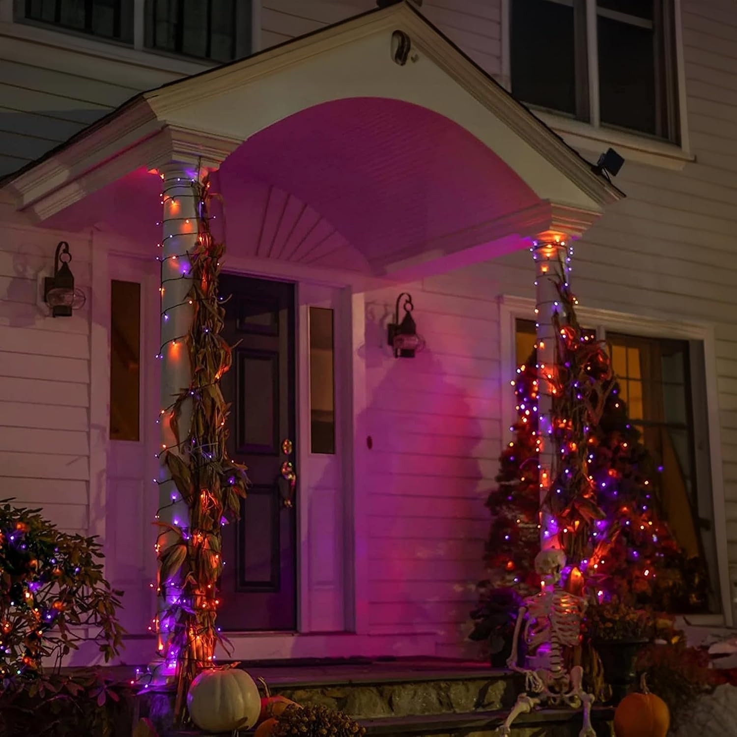 Dazzle Bright 164 FT 500 LED L - Halloween Led String Lights Orange avaliação e preço