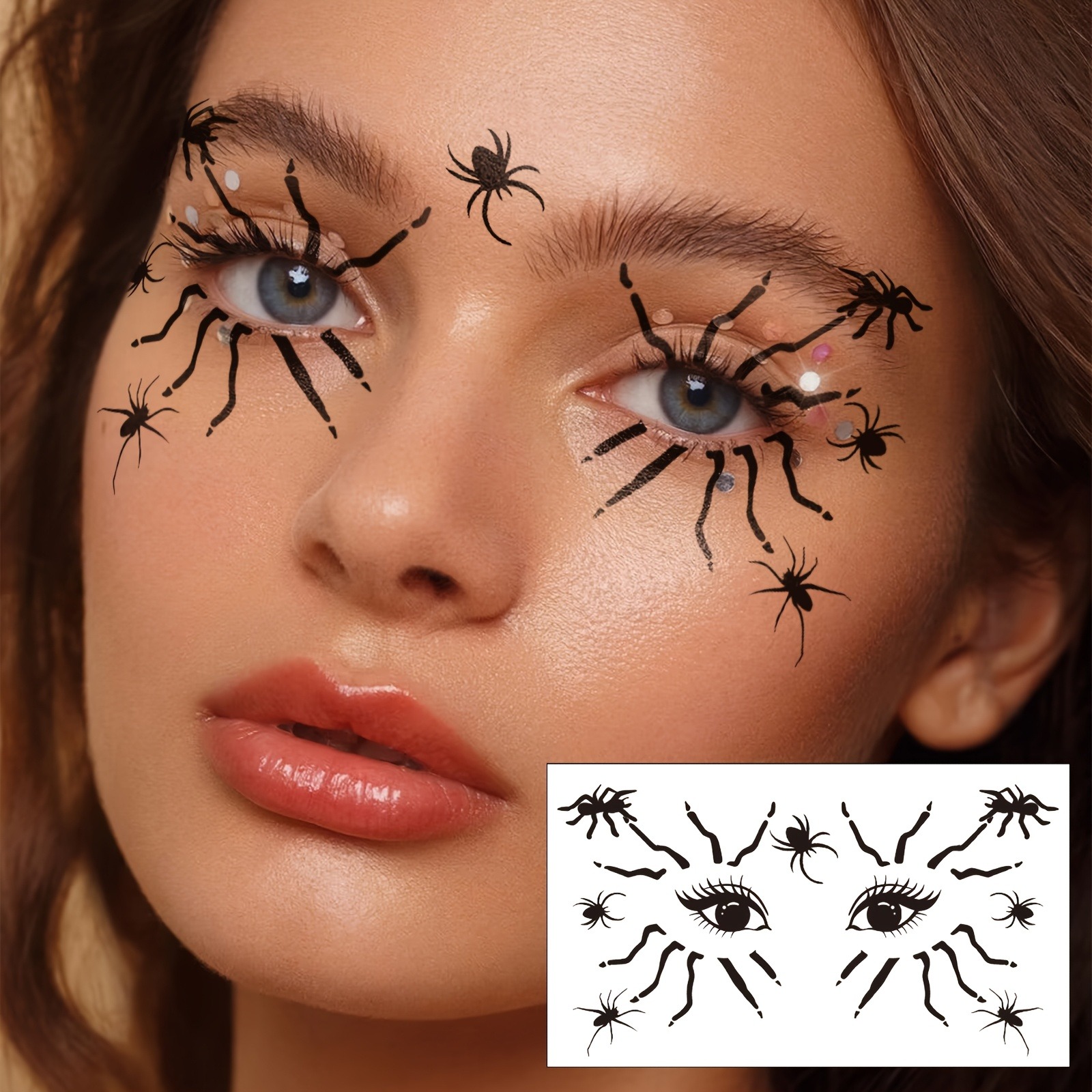 10 adesivos de aranha/teia de  - Spider Web Halloween Decoration avaliação e preço