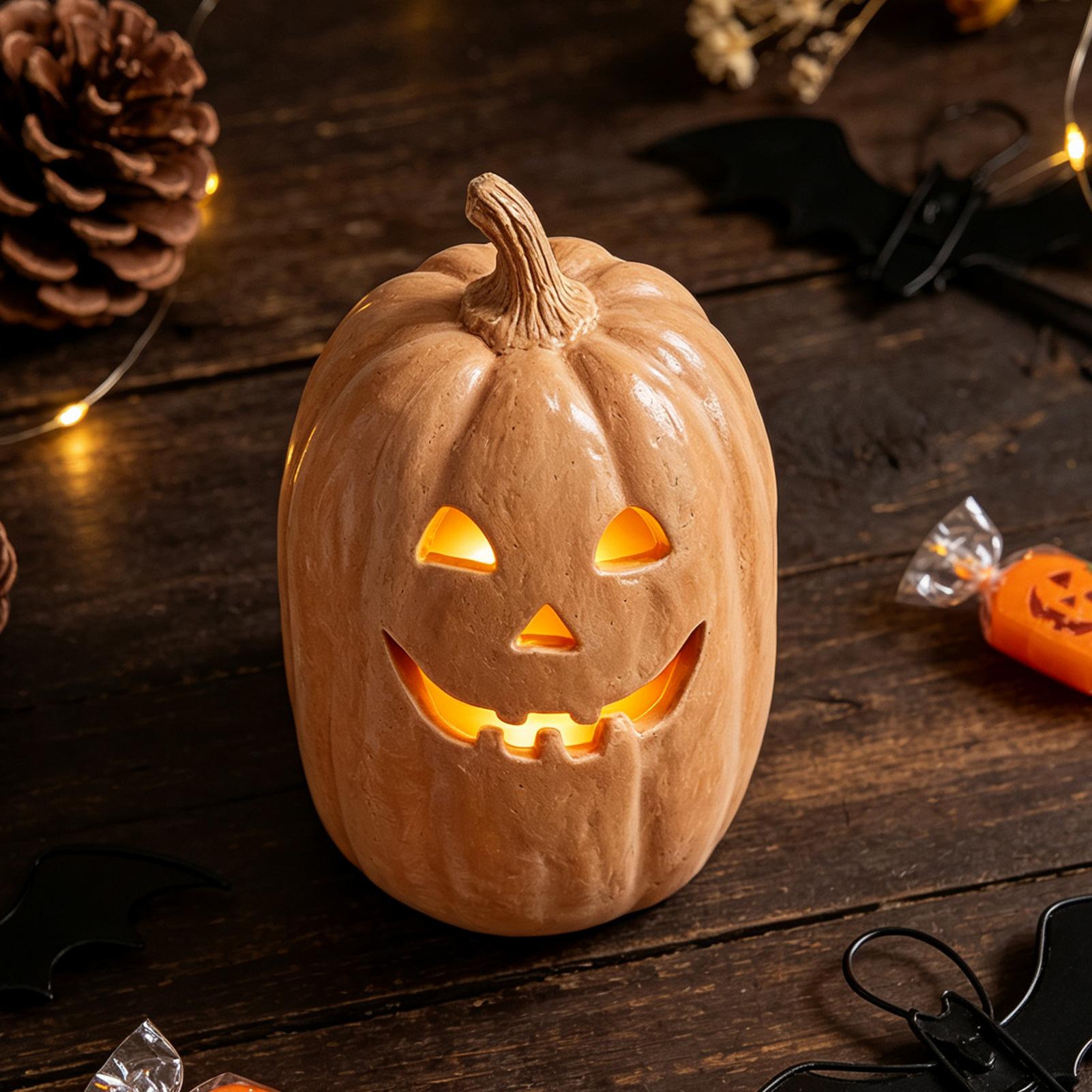 Lanternas de Abóbora Decorativ - Pumpkin Lantern Halloween avaliação e preço