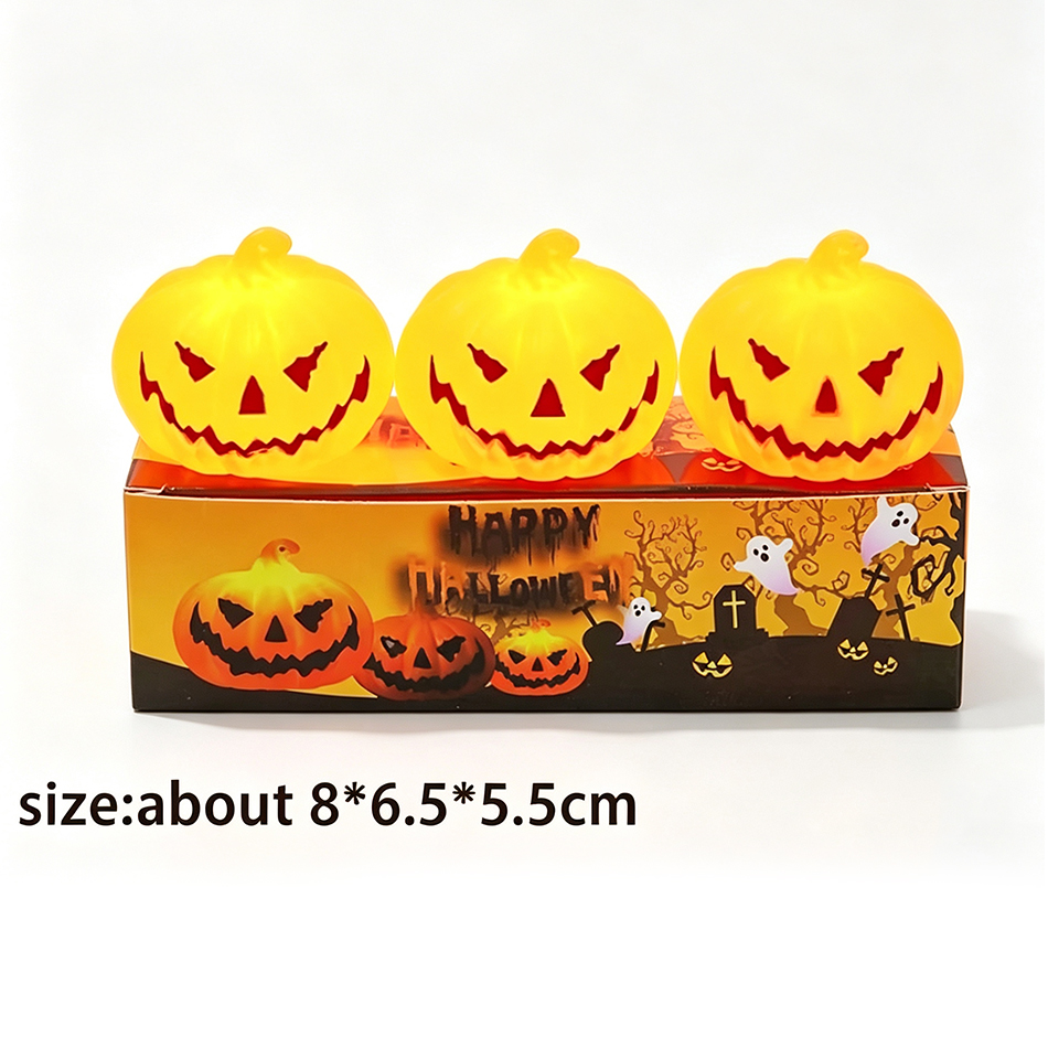 Lâmpada LED em Forma de Abóbor - Pumpkin Lantern Halloween avaliação e preço